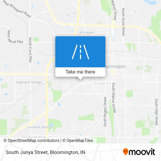South Junya Street map