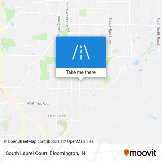 South Laurel Court map