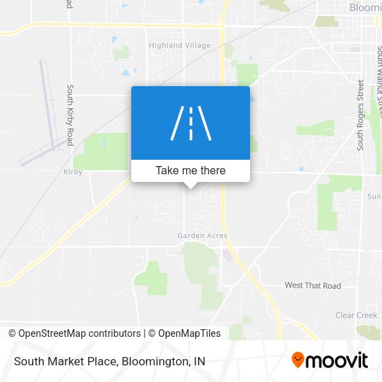 South Market Place map