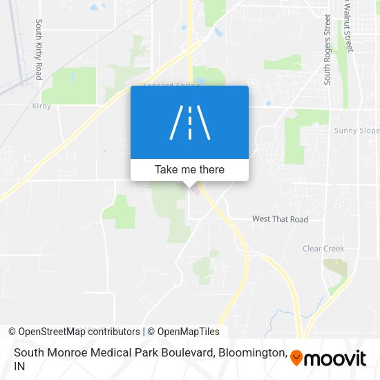 South Monroe Medical Park Boulevard map