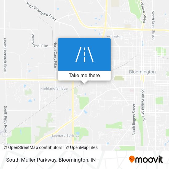 South Muller Parkway map