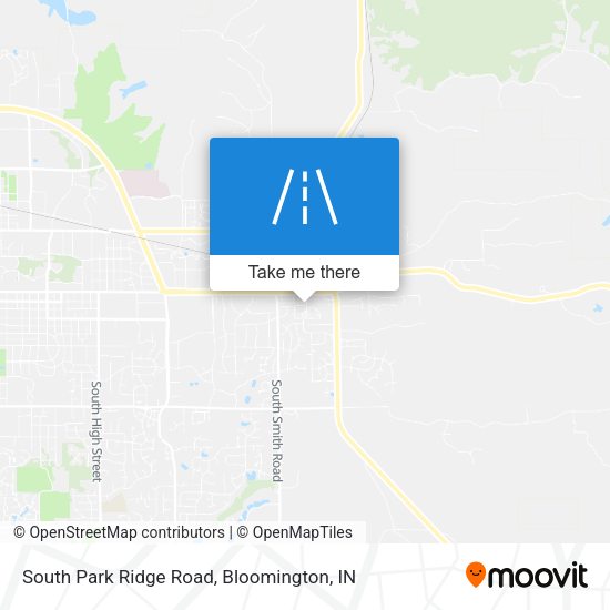 South Park Ridge Road map