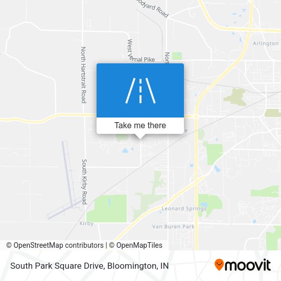 South Park Square Drive map