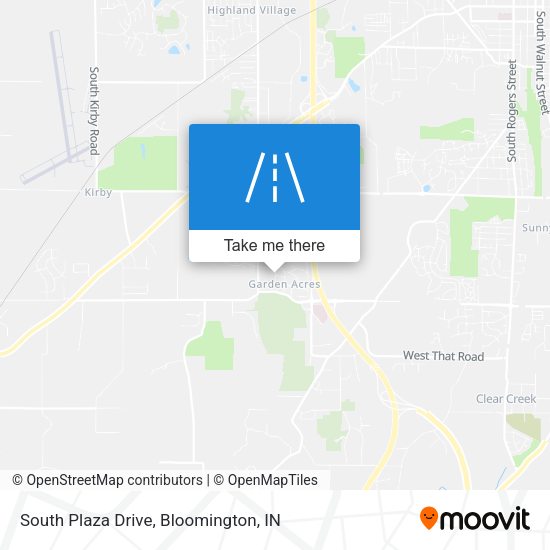 Mapa de South Plaza Drive