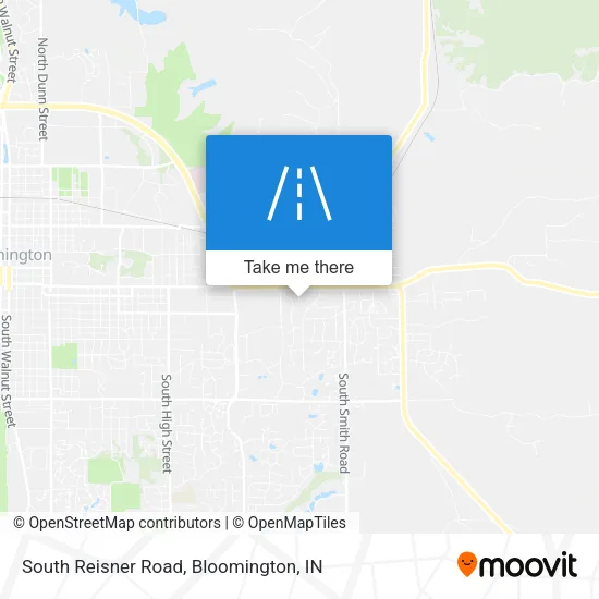 South Reisner Road map