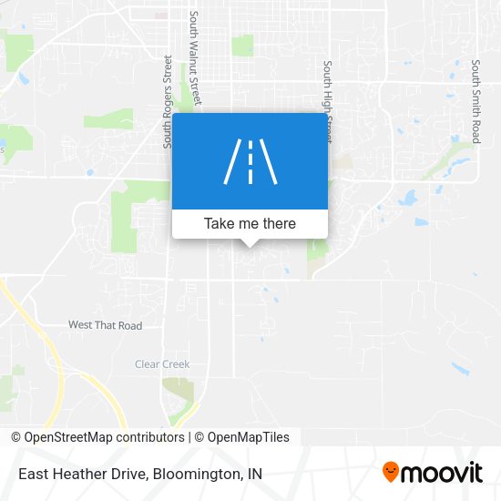 East Heather Drive map