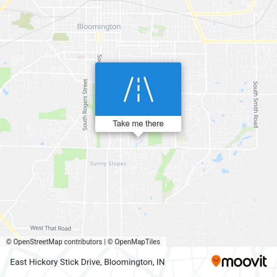 Mapa de East Hickory Stick Drive