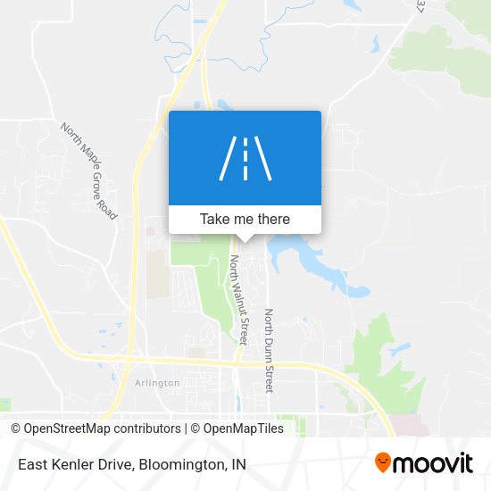 East Kenler Drive map