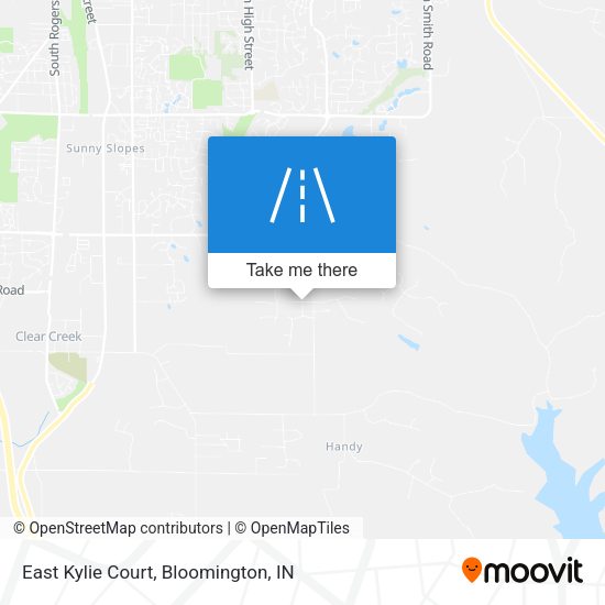 Mapa de East Kylie Court