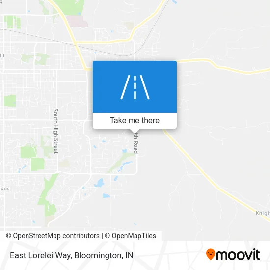 East Lorelei Way map