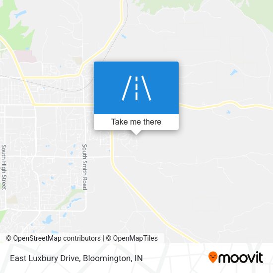 Mapa de East Luxbury Drive
