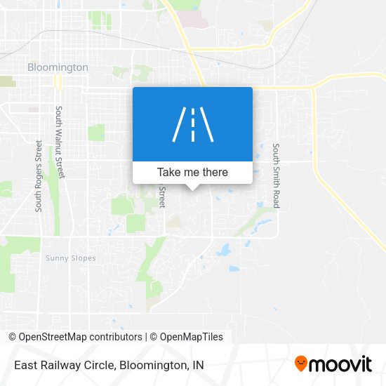 East Railway Circle map