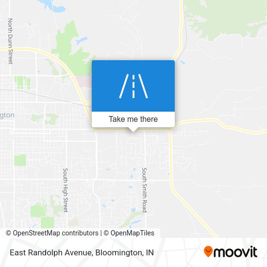 Mapa de East Randolph Avenue