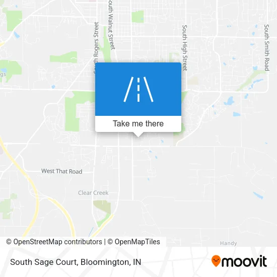 South Sage Court map