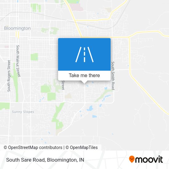 Mapa de South Sare Road
