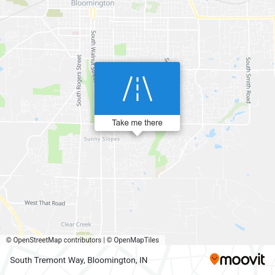 South Tremont Way map