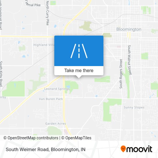 Mapa de South Weimer Road