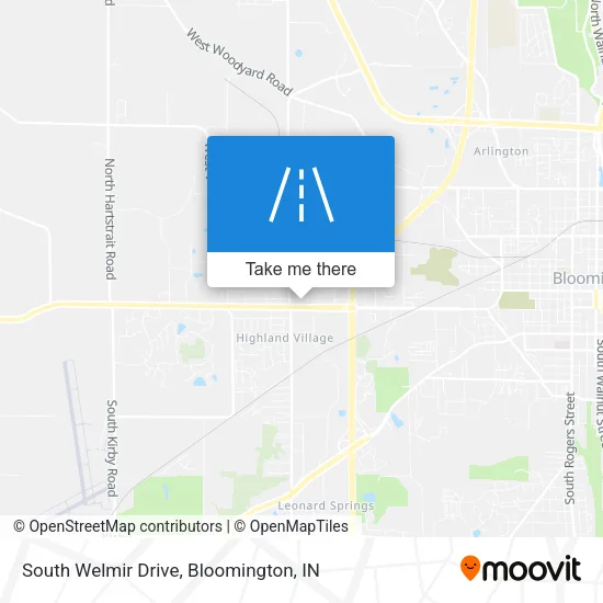 South Welmir Drive map