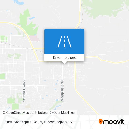 Mapa de East Stonegate Court