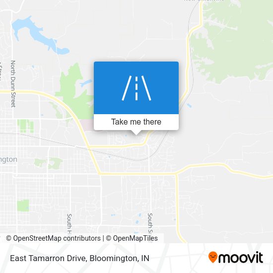Mapa de East Tamarron Drive