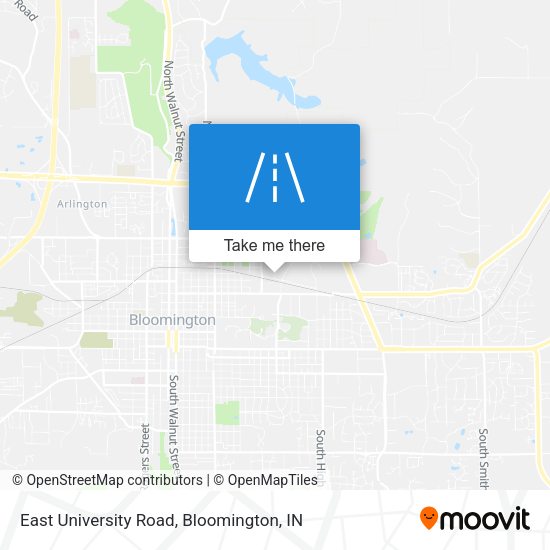 Mapa de East University Road