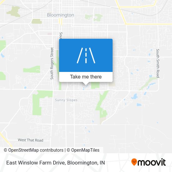 East Winslow Farm Drive map