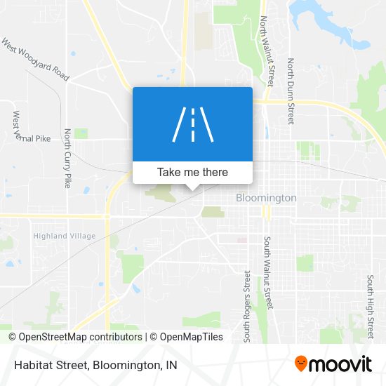 Habitat Street map