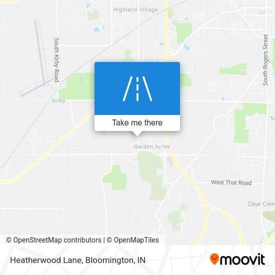 Heatherwood Lane map