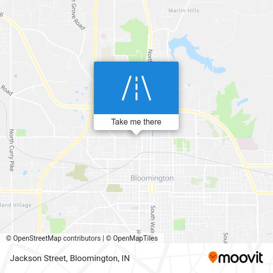 Jackson Street map