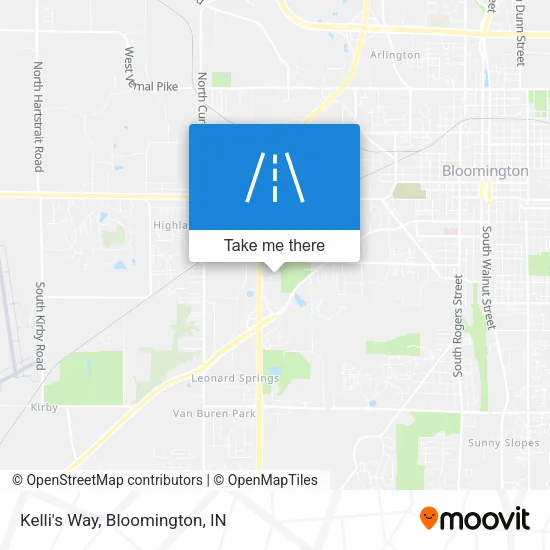 Kelli's Way map