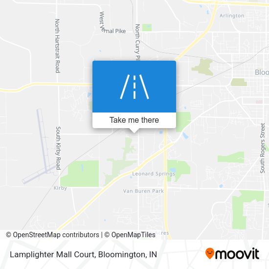 Lamplighter Mall Court map