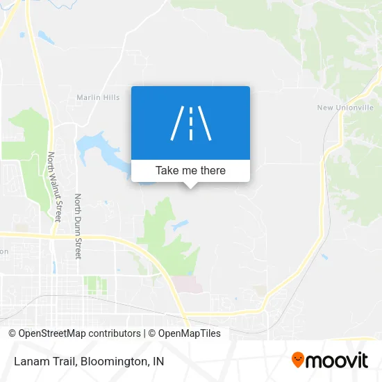 Lanam Trail map