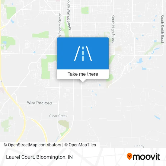 Laurel Court map