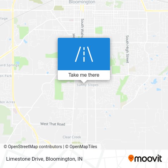 Mapa de Limestone Drive