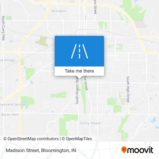 Madison Street map