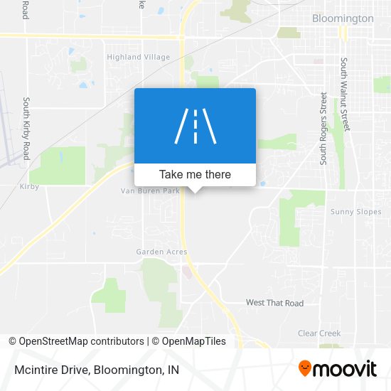 Mapa de Mcintire Drive