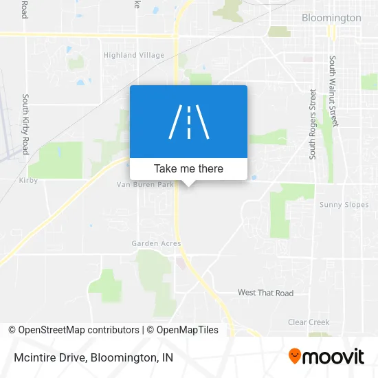 Mcintire Drive map