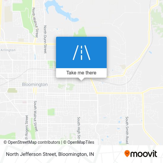 Mapa de North Jefferson Street