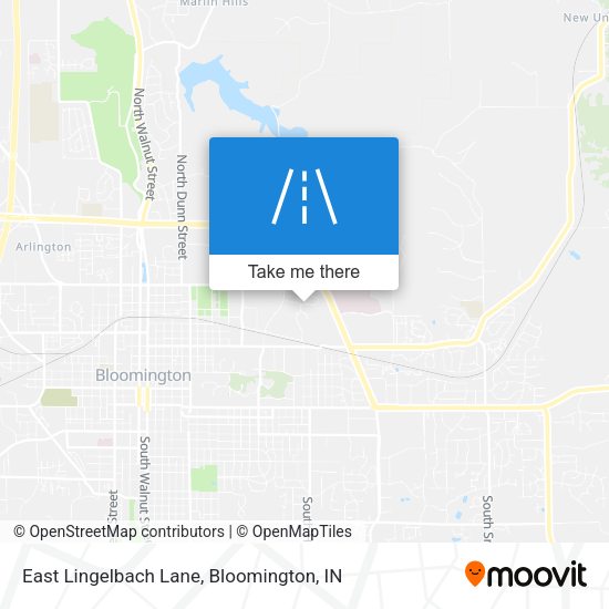 Mapa de East Lingelbach Lane