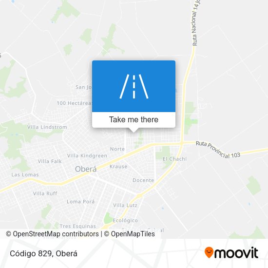 Código 829 map