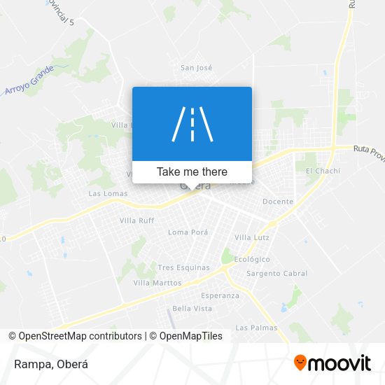 Mapa de Rampa