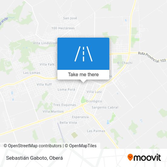 Sebastián Gaboto map