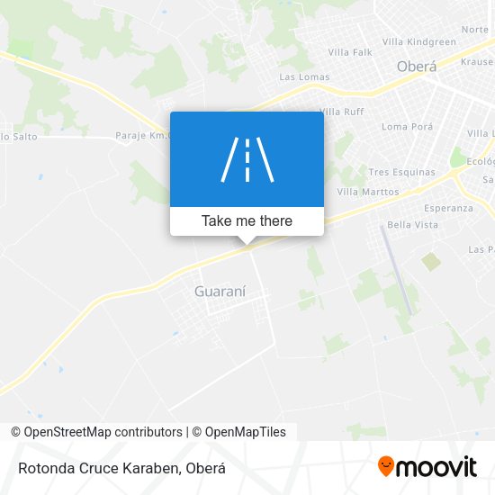 Mapa de Rotonda Cruce Karaben