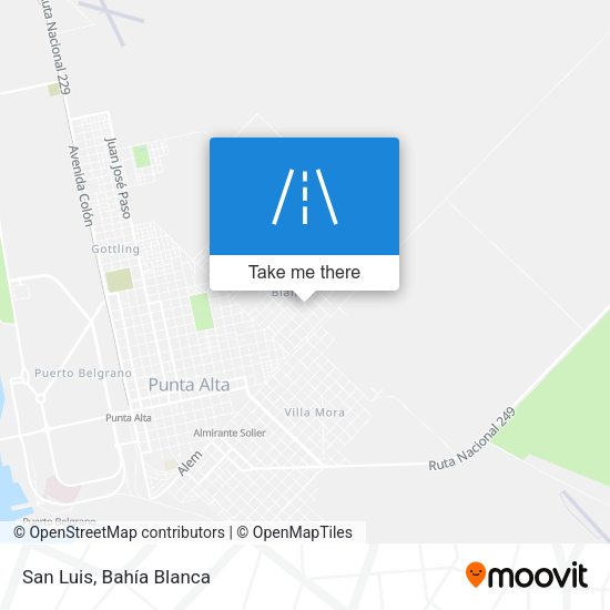 Mapa de San Luis