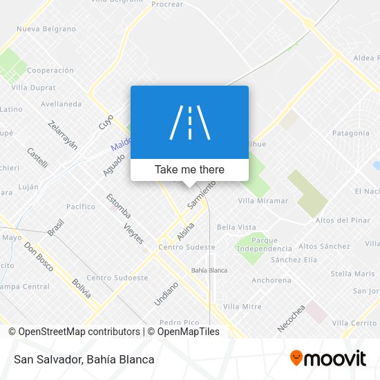 Mapa de San Salvador