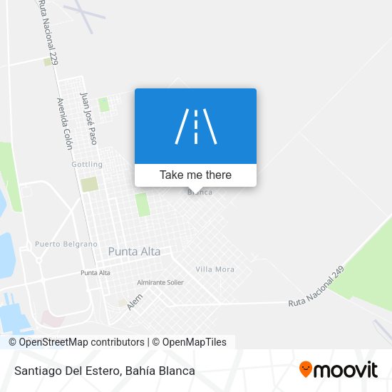Santiago Del Estero map