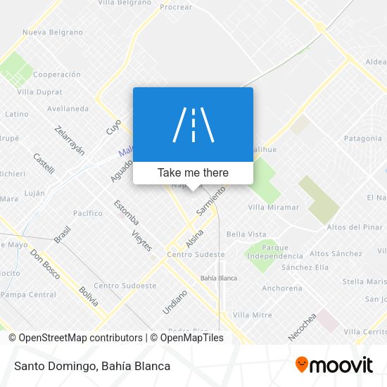 Mapa de Santo Domingo