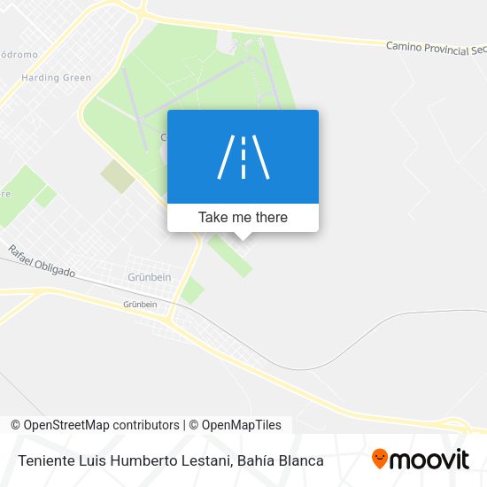 Teniente Luis Humberto Lestani map