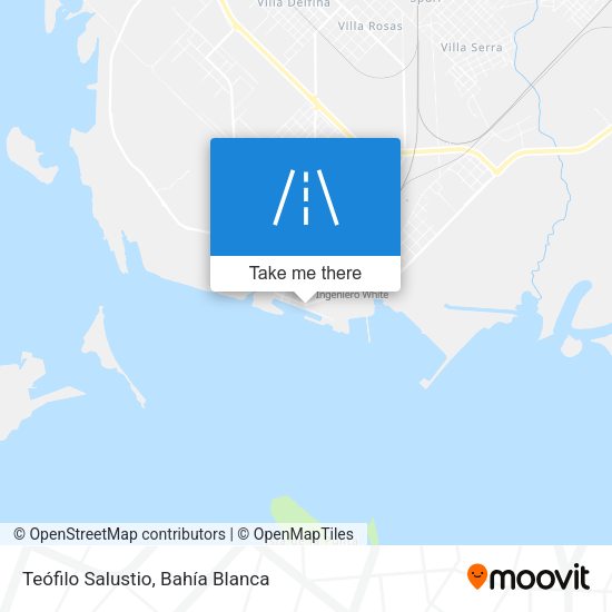 Teófilo Salustio map
