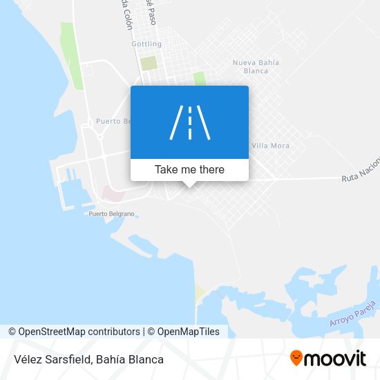 Mapa de Vélez Sarsfield